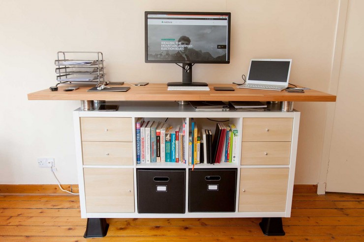 My Awesome Standing Desk Ikea Hack Soulchaser